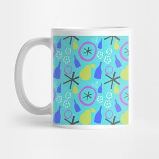 Wine, Fruit and Flowers Mug